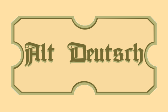 Alt Deutsche: A Blackletter Font for Heritage and Impact