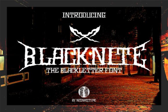 Blacknite: A Modern Blackletter for Bold Visual Statements