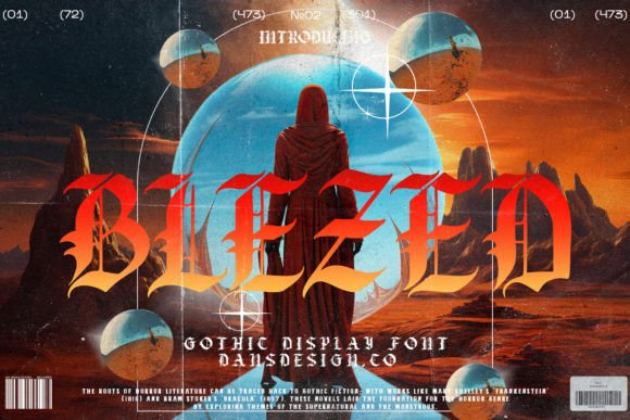 Blezed: The Bold Blackletter Font for Modern Designers