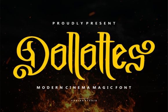 Dollottes: Unleashing Bold, Spooky Blackletter Style