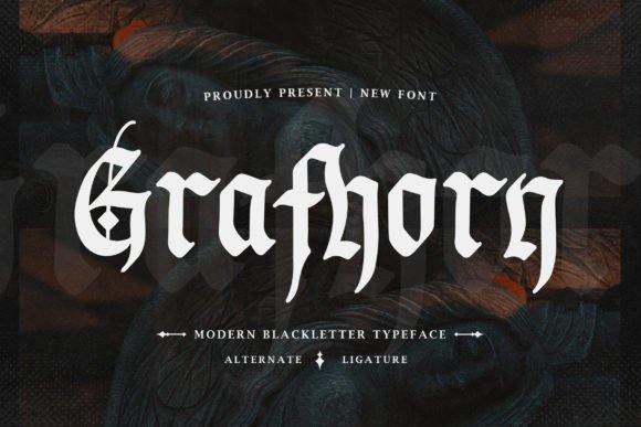 Grafhorn: The Modern Blackletter Font for Bold Design