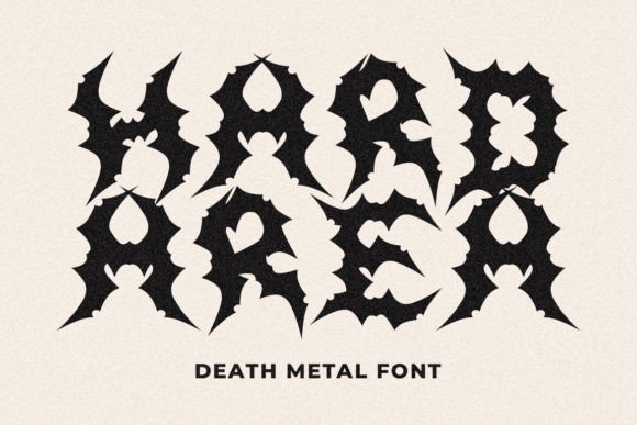 Hard Area: The Modern Blackletter Font for Bold Designs