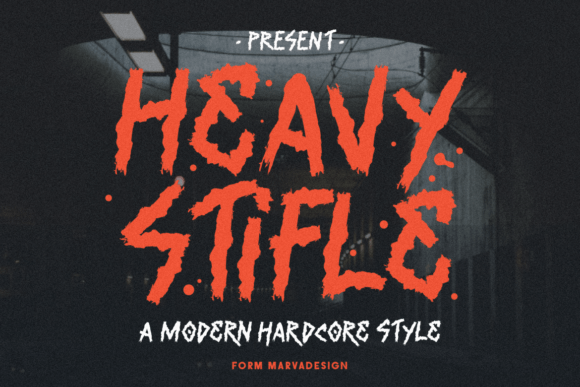 Heavy Stifle: Commanding Attention with Modern Blackletter