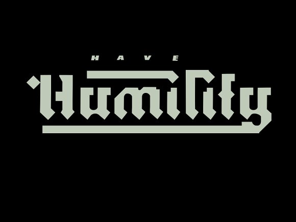 Himalayan: A Black Letter Font with a Modern, Blocky Twist
