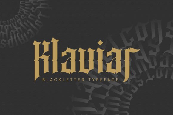 Klaviar: A Daring Blackletter for Bold Projects