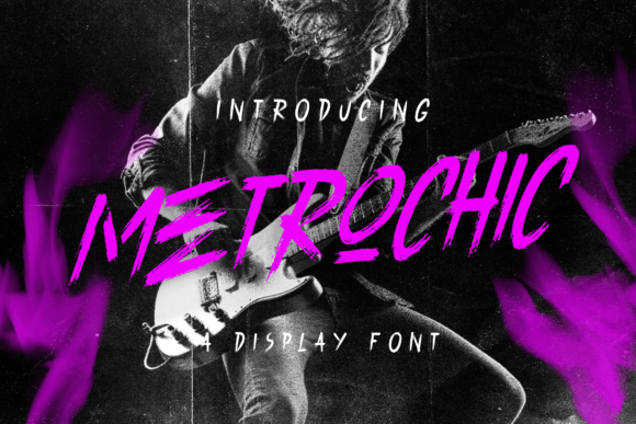 Metrochick: The Bold Blackletter Font for Modern Branding
