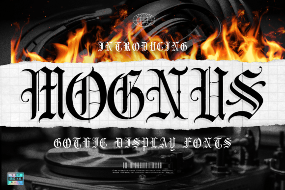 Mognus: The Blackletter Font for Timeless Design
