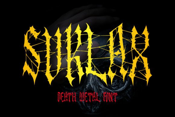 Suklax: Commanding Attention with a Blackletter Typeface