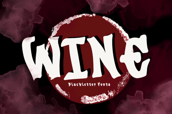 Wine: The Chic Blackletter Font for Modern Designers