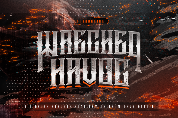 Wrecked Havoc: When You Need a Font That Commands the Room